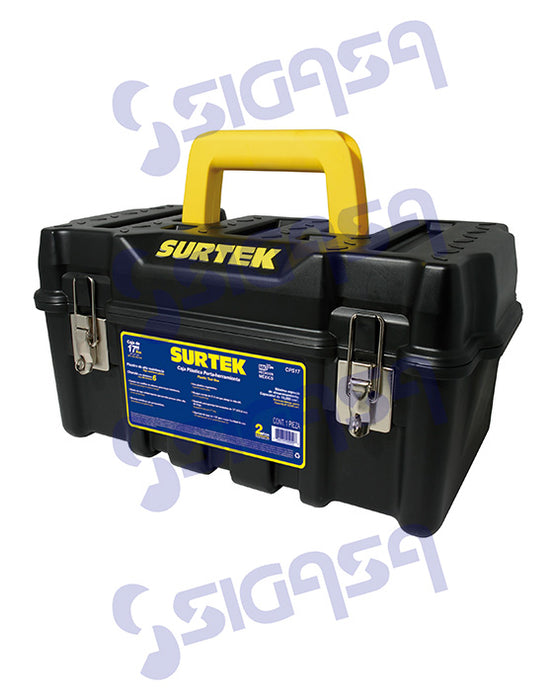 CAJA SURTEK CPS17 PLASTICA 17" x9"x8"