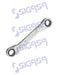llave urrea 1186 estrias acodada 5/8x3/4 c/matraca - SIGASA