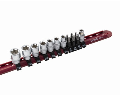 JGO URREA 52ET14 C/14 DADOS Y PUNTAS TORX