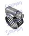 ABRAZADERA SIN FIN ACERO INOX # 24 "M" EXCEPTO TORNILLO 1-1/16 a 2", ABRAZADERAS, SIGASA, SIGASA