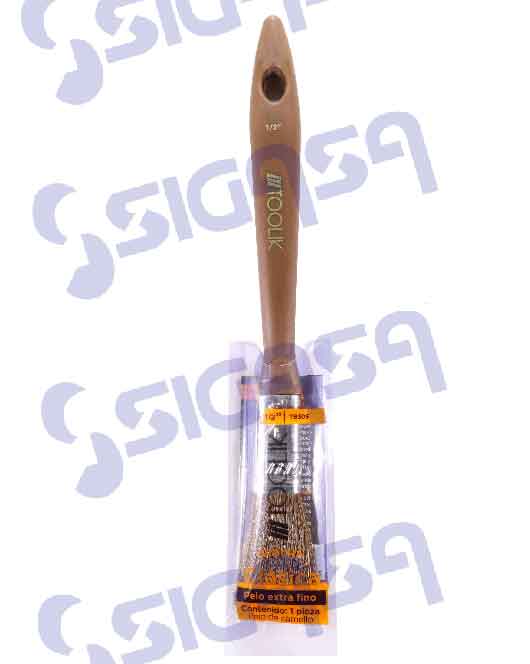 BROCHA TOOLIK TB305 CLASICA 1/2 PELO FINO (12)